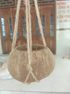 Bol de service artisanal en coquille de noix de coco polie, écologique, au design minimaliste, pour la restauration et la vente au détail - Product Image 2
