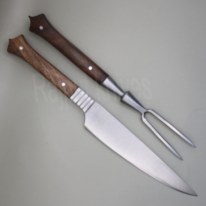 Juego de cuchillos de cocina medievales, tenedor y cuchillo - Product Image 1