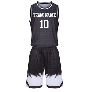100% polyester made High quality basketball uniforms New design custom basketball kit jersey tank top wear - Product Image 2