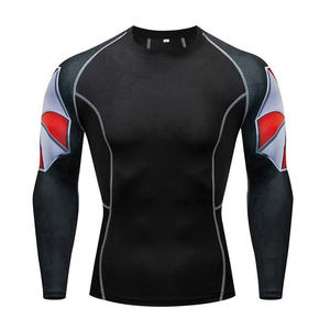 Nouveauté 2026 : Rashguard Unisexe – Impression Numérique Polyester Spandex, Design Personnalisé, Haute Qualité - Product Image 1