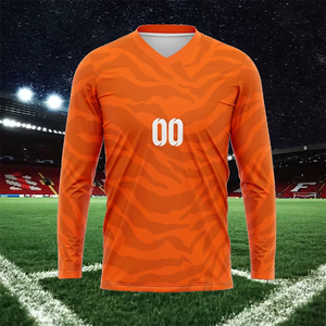เสื้อยืดซับลิเมชั่นคอวี แขนยาว ทรงปกติ ระบายอากาศ แห้งเร็ว เป็นมิตรกับสิ่งแวดล้อม สำหรับผู้ชาย ไซส์ใหญ่ - Product Image 5