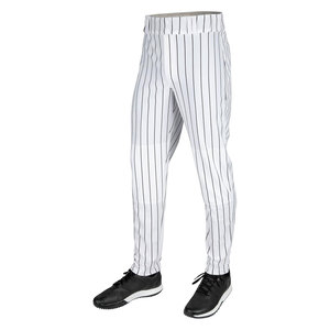 Men's Triple Crown 2.0 Tapered Bottom <b>Baseball</b> Pants with Pinstripes Athletic Performance <b>Baseball</b> Uniform Pants Comfortable - Product Image 1