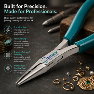 Professional <b>Long</b> <b>Nose</b> Jewelry Pliers Precision Smooth Jaw Wire Bending Beading Tool - Product Image 6