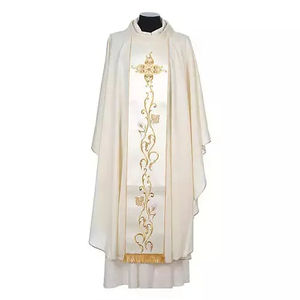 Uniforme de Sacerdote Premium – Túnica de Iglesia Personalizada de Alta Calidad, Suministro de Fábrica OEM - Product Image 5