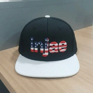 โรงงานผลิตหมวกแบบ Snapback 6 แผง ปักลาย 3 มิติ ทรงแบน รับผลิตตามแบบ OEM/ODM  ขั้นต่ำในการสั่งซื้อน้อย - Product Image 1