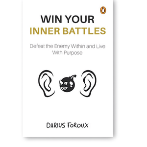 Gagnez vos batailles intérieures par Darius Foroux, livre broché personnalisé avec impression de couverture souple - Product Image 2