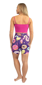 Pantalones Cortos Deportivos de Cintura Baja para Mujer, Transpirables, de Spandex y Algodón, Tejido Elástico con Cordón Ajustable, de Secado Rápido - Product Image 4