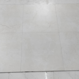Azulejos de Porcelana Blancos de 600x600mm, Acabado Nano Pulido, Efecto Mármol Brillante, Modernos, Adhesivos, Antideslizantes para Cocina - Product Image 1