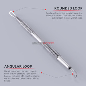Professional Stainless Steel <b>Blackhead</b> & Whitehead Remover Pimple <b>Extractor</b> Kit-Reusable & Waterproof - Product Image 2