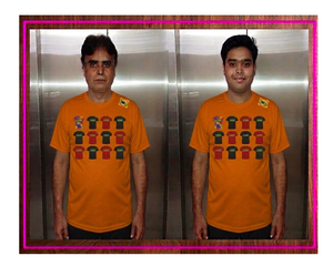 เสื้อยืดผู้ชายผ้าฝ้ายพิมพ์ลายพร้อมส่ง คุณภาพสูง ดีไซน์หลากหลาย ใส่ได้ทุกฤดู สินค้าส่วนเกินจากบังกลาเทศ แบรนด์ดัง ขายส่ง - Product Image 1