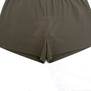 Shorts Bermuda de Cintura Alta para Mujer, Transpirables, 100% Algodón, Cómodos y Ligeros, Ideales para Ropa Urbana de Verano y Uso Diario - Product Image 6