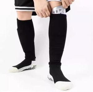 2 Set Anti-Slip <b>Grip</b> Soccer <b>Socks</b> with Shin Guard Sleeves, Sports Athletic <b>Socks</b> for Men Women - Product Image 5