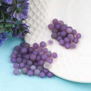 50 Piezas de Ágata Uva Natural de 5 MM, Piedras Preciosas Sueltas, Crudas, para Curación, Gemas Reales para Joyería - Product Image 2