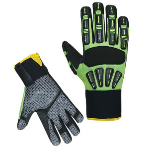 Nouveaux gants de mécanicien au design dernier cri, prix de gros, gants de travail en cuir de qualité supérieure, personnalisables, pour la sécurité au travail - Product Image 2