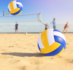 Ballon de volley-ball souple pour l'entraînement et la compétition, idéal pour les collégiens, les jeunes sportifs, les entraînements en salle ou en extérieur, sur la plage ou en salle de sport. - Product Image 5