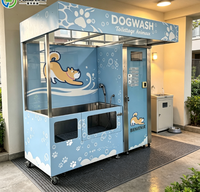 Station de lavage pour chiens en acier inoxydable à prix de gros, station de lavage pour animaux de compagnie en libre-service