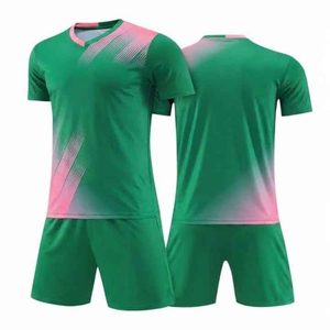 Maillot de football pour adultes, personnalisable avec nom et logo, respirant, col en V, maillot de foot vierge, séchage rapide, maillot de foot pour enfants - Product Image 1