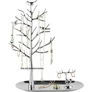 Exclusivo Soporte de Almacenamiento para Joyas con Forma de Árbol, Decoración para el Hogar, Regalo, Perchero para Joyas, Aluminio, Metal - Product Image 6