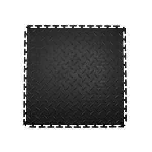 Set di 8 Piastrelle Incastrabili per Pavimento Garage 20,2 X 20,2 X 0,2 cm, Pavimentazione Modulare in Plastica Antiscivolo con Superficie Diamantata per Garage, Novità 2022 - Product Image 2