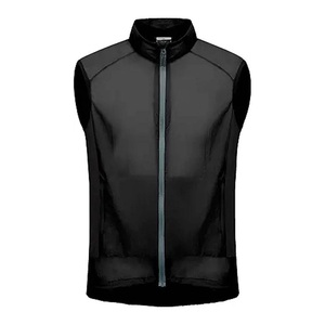 2026 Professional Men's Lightweight Road <b>Cycling</b> Vest Jersey Spandex Quick-Dry Sleeveless Bike Top with Zipper Pockets - Product Image 2