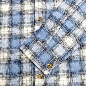 Camisas de Franela de Algodón Grueso con Botones para Hombre, Estilo Moderno y Popular 2024, Camisas de Franela con Logotipo Personalizado - Product Image 4