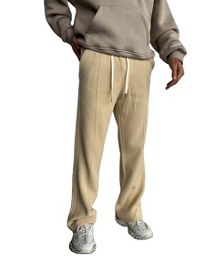 Pantalones de chándal holgados para hombre, pantalones Cargo deportivos de invierno, pantalones de calle con cordón - Product Image 2