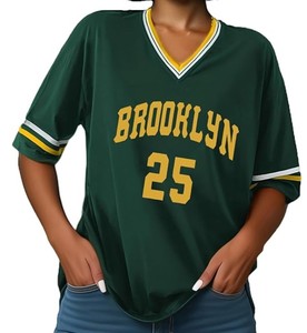 Maillots de sport personnalisés pour femmes : T-shirts amples à séchage rapide, unis, à manches courtes, en maille, pour le football, le basketball et le soccer - Product Image 4