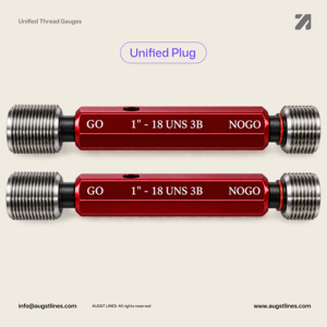 Jauge de calibre unifiée 2B/3B UN/UNC/UNF/UNEF, diamètres nominaux 3/4", 13/16", 3/8", 7/8', 15/16", 1", 1.1/16" – Fabricant de jauges de calibre - Product Image 3