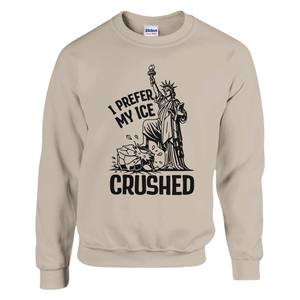 Preferiría mi sudadera de invierno para hombre ICE Crushed, 100% algodón, con bordado e impresión digital. - Product Image 2