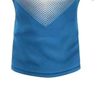 Camisa de Rugby de Manga Corta con Cierre y Solapa, Diseño Personalizado para Hombre, Deportiva, de Verano, para Pesca, con Estampado 3D y Tejido de Punto - Product Image 2