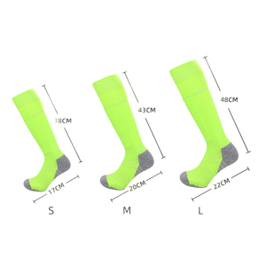 Calcetines de Fútbol Profesionales con Bolsillo para Espinilleras, Base Acolchada Antideslizante, Calcetines Largos para Entrenamiento y Partido - Product Image 2