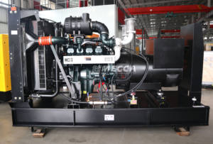 Doosan <span class=keywords><strong>Hyundai</strong></span> Générateur de démarrage électrique Diesel 100kW 125kVA Groupe de production d'énergie silencieux refroidi par eau insonorisé auvent - Product Image 3