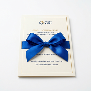 Factory Direct 25mm Blue Single Face Satin Ribbon Roll for <b>Balloon</b> <b>Decoration</b> Stage Draping Favor Packing Hairbands Sewing Craft - Product Image 4