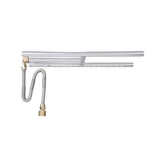 Bruciatore a H in acciaio inossidabile da 6 x 18 pollici per braciere a gas naturale/propano, 90.000 bracieri - Product Image 1