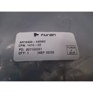 FURON AR10400-445WC <b>SEAL</b>, 1410-02 Genus , GNS - Trusted Global Legacy Semiconductor Equipment and Parts at - Product Image 1