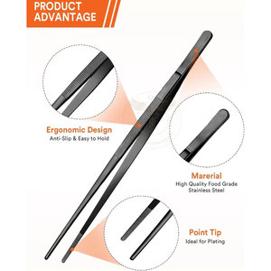 Stainless Steel Pearl Bead Holding Tweezers for Jewelry <b>Making</b> Diamond Setting Precision Crafting Tools - Product Image 2