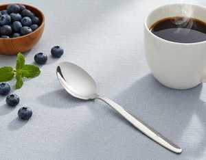 Minimalist Metal Dinner Spoon With Long Handle <b>Mirror</b> Polish Durable Design For Everyday Use - Product Image 6