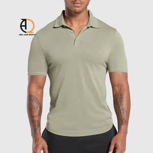 Camiseta Polo Personalizada al por Mayor 100% Poliéster para Hombre, Camisetas Polo de Golf Bordadas Personalizadas, Camiseta Polo de Algodón para Hombre - Product Image 3
