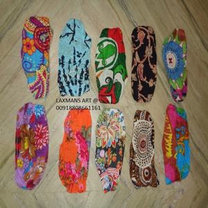 Venta al por mayor de diademas de algodón estampadas de diseñador para mujeres Barmeri diademas estampadas-accesorios de moda de la India - Product Image 1