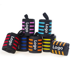 Bandes de poignet de haute qualité pour la musculation, en nylon, personnalisées, avec bandage, très élastiques, réglables, confortables, équipement professionnel - Product Image 6