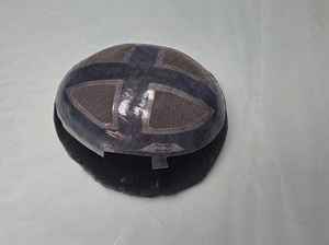 Perruque et toupet pour homme en cheveux indiens Remy de Taz Hair BD avec dentelle frontale Deep Wave et Water Wave, légers et écologiques - Product Image 3