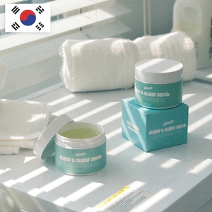 Exfoliante de azúcar coreano, exfoliante de doble grano de 200g con tarro de menta de azúcar fino y grueso, piel suave y clara - Product Image 6