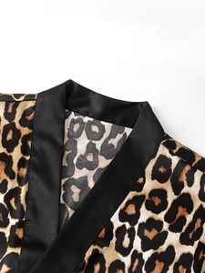 Nouveauté 2026 – Robes de nuit de luxe en soie respirante non tissée pour hommes et femmes, grandes tailles, design long et confortable - Product Image 4