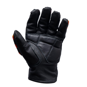 High Performance Cut and Impact Resistant Gloves Genuine Goat Grain Nappa Leather Heavy Duty Hand Protection Mechanical Gloves - Product Image 3