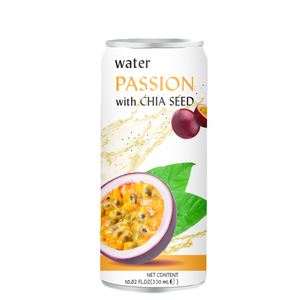 Jugo de Maracuyá 100% Natural y Saludable Hecho en Vietnam, 330 ml, con Semillas de Albahaca, Venta al Por Mayor, OEM, ODM - Product Image 1