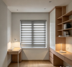 Stores ZEBRA Électriques Minimalistes EXCLUSIFS Intégrés Occultants Anti-UV Unis pour Fenêtre Coulissante - Product Image 1