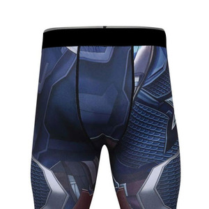 <b>Men's</b> Workout Set Compression Shirt and Pants Top Long Sleeve Sports Tight <b>Base</b> <b>Layer</b> Suit Quick Dry - Product Image 3