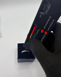 Luxury 925 <b>Sterling</b> <b>Silver</b> Moissanite Diamond Eternity Band – Stackable Wedding <b>Rings</b> <b>Set</b> for Women, Custom Jewelry Wholesale - Product Image 5