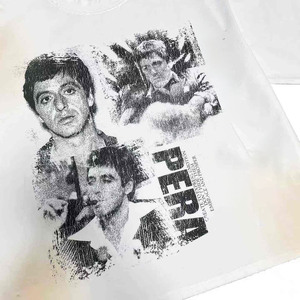 เสื้อยืดลายกราฟิกสำหรับผู้ชายและผู้หญิง พิมพ์ลายตามสั่ง เสื้อผ้าลำลองแนวสตรีท คอกลมทรงโอเวอร์ไซส์ เสื้อยืดพิมพ์ลายตามสั่งสำหรับผู้ชายและผู้หญิง - Product Image 5