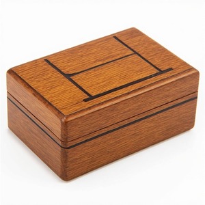 Estuche de Cigarros de Diseño de Lujo en Madera Sólida y Aluminio, Colección Exclusiva en Acero Inoxidable, Estructura Resistente, Elegante y Atemporal - Product Image 1